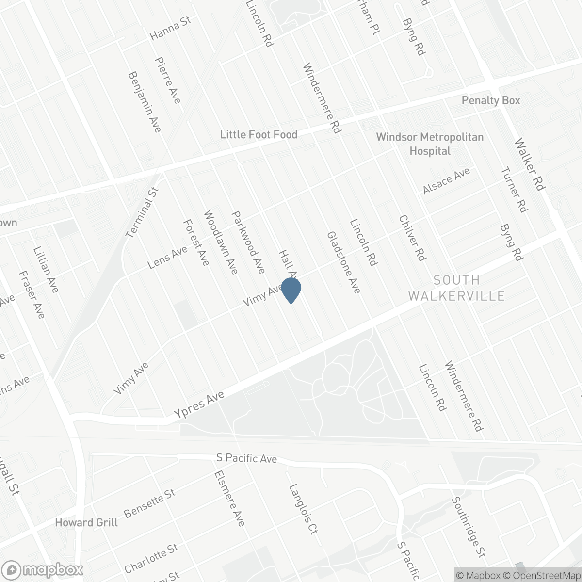 2309 Hall, Windsor, Ontario N8W 2M1